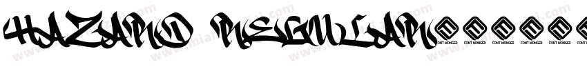 Hazard Regular字体转换